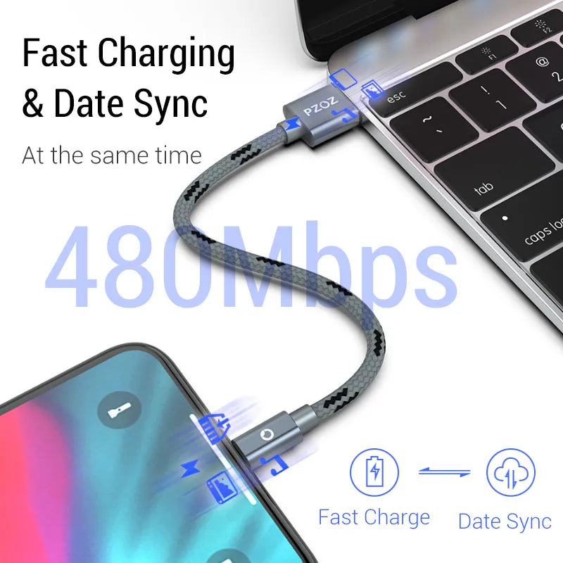 Fast Charging Cable for iPhone (3m Length)