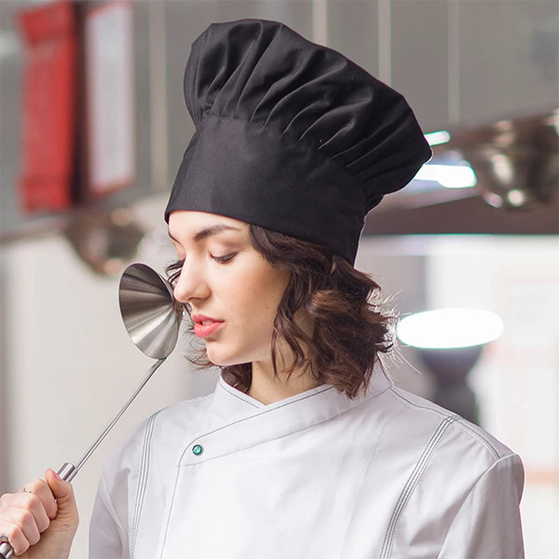 Adjustable Unisex Chef Hat: