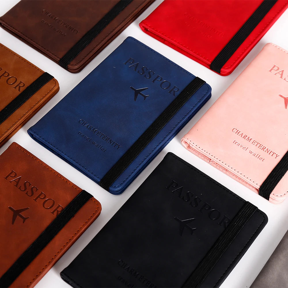 Vintage Business Passport Covers