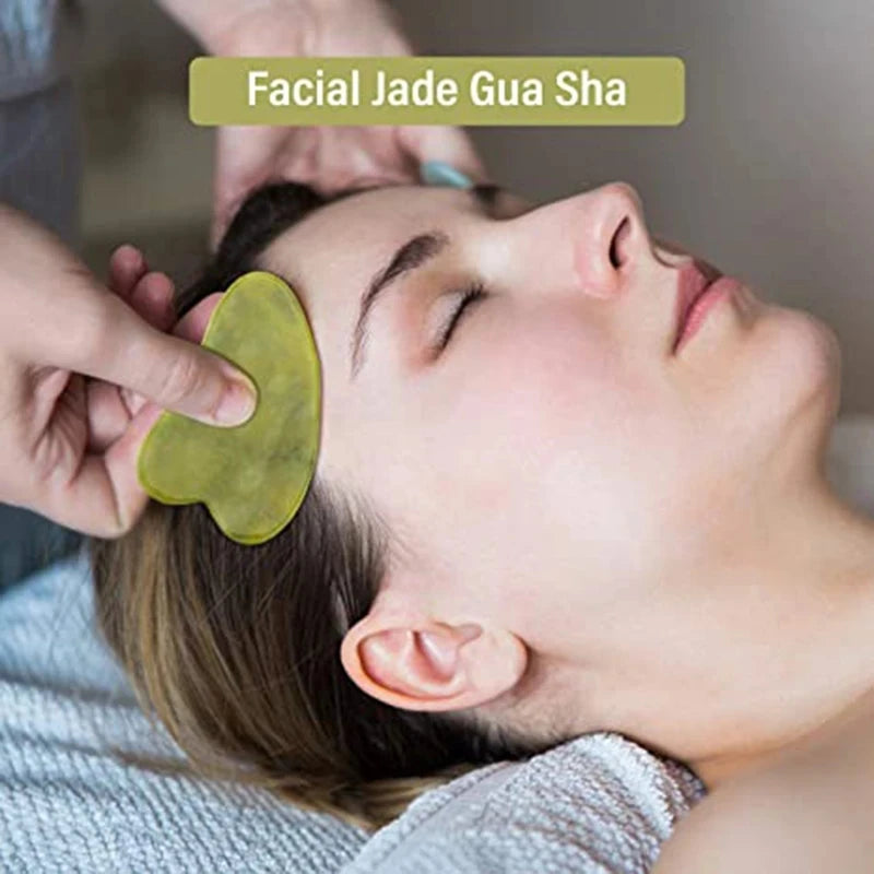 Natural Jade Stone Gua Sha  Massager