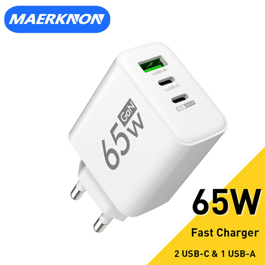 High-Speed 65W USB-C Charger