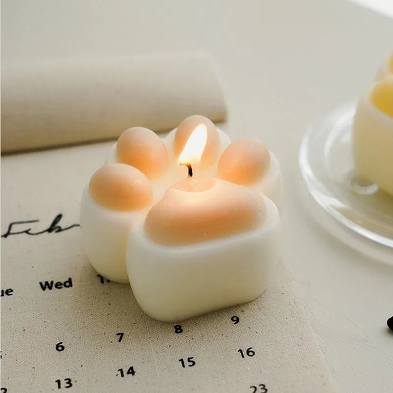 3D Panda Claw Candle Mould