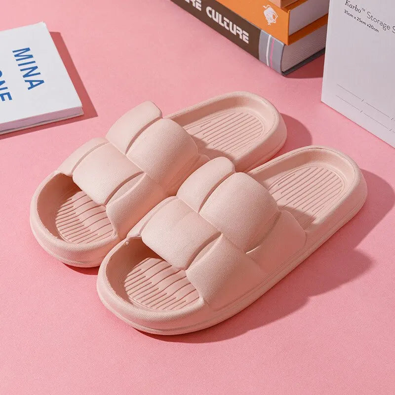Thick Flat Bottom  Home Slippers