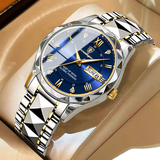 POEDAGAR  Luxury Men's Wristwatch Waterproof