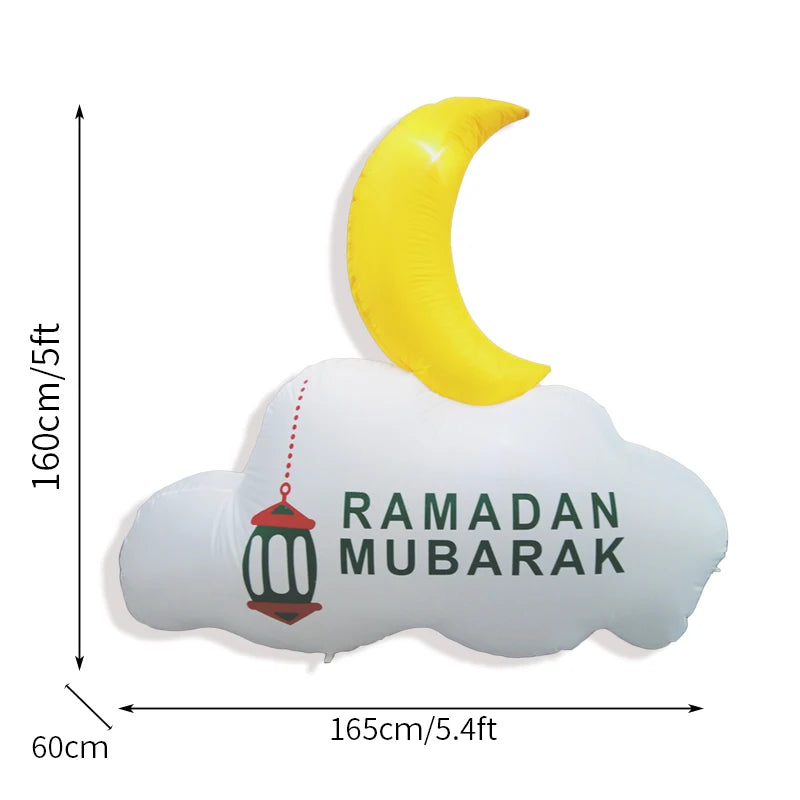 Inflatable Ramadan Mubarak Decoration with LED Lights