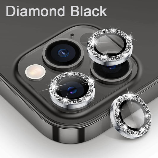 Lens Metal Ring Protector Glass for iPhone 14