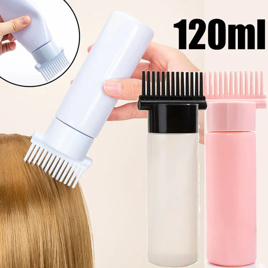 120ML Refillable Bottle For Hair Dye, Shampoo ,Oil