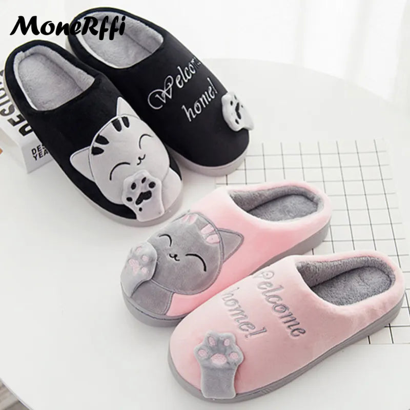 Couple Winter Home Slippers Size 42-43