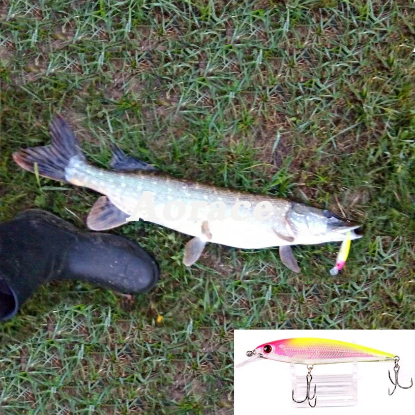 1PCS Laser Minnow Fishing Lure