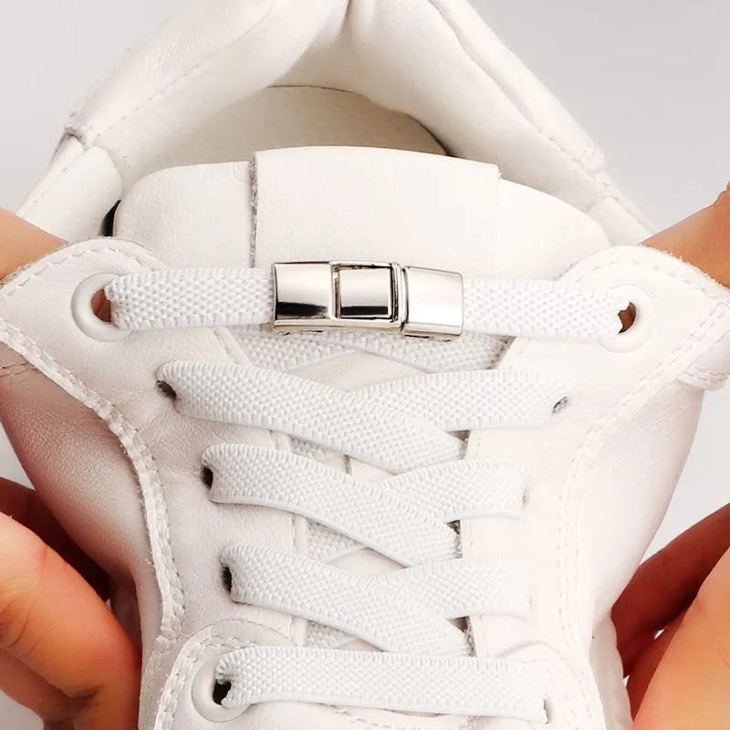 Elastic Laces Sneakers Press Lock Shoelaces