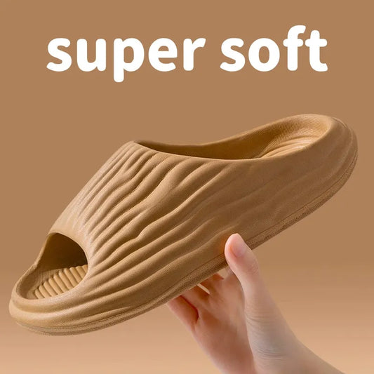 Women's Super Soft Eva Thick Platform Slides
