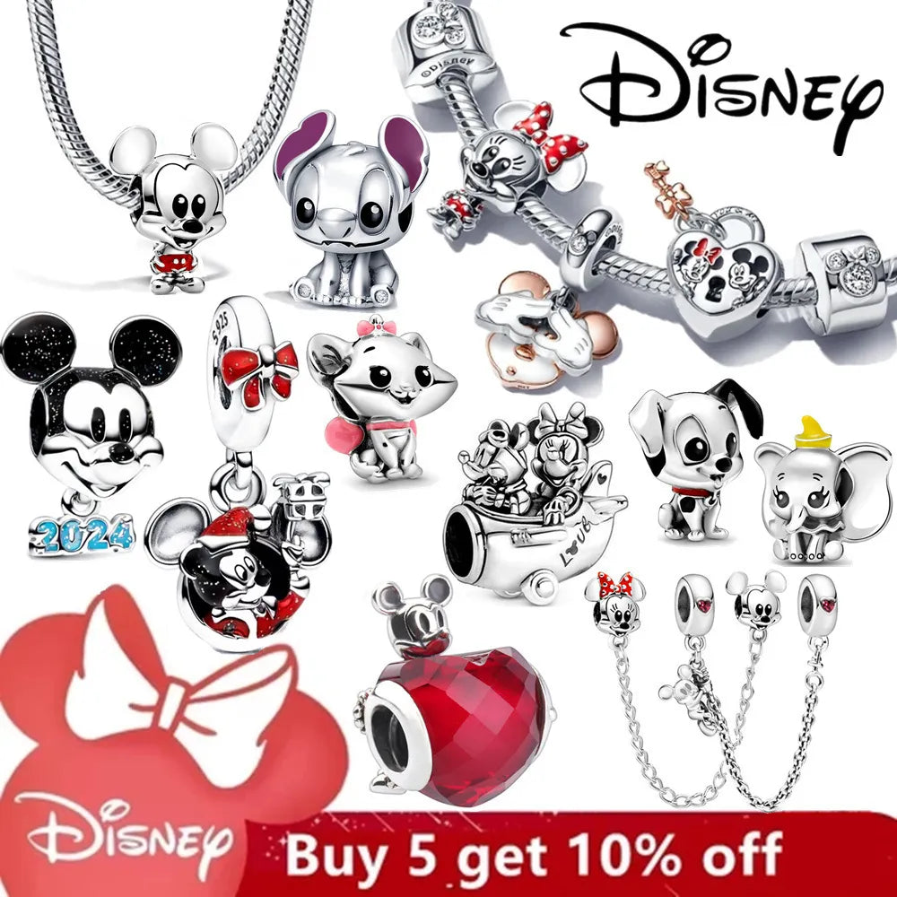 Disney Stitch Minnie Mouse Winnie Charms