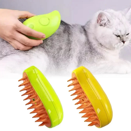 Steam Brush for Cat & Dog