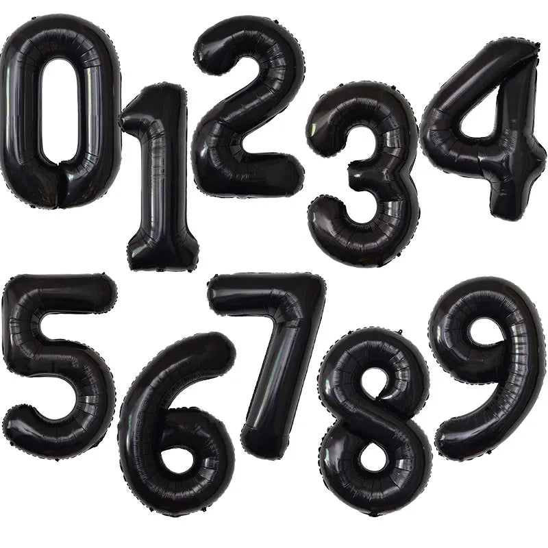 32 - 40inch Number Foil Balloons (Number 7,8,9)