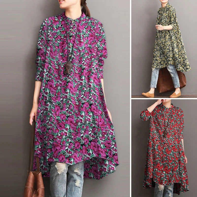 Floral Printed Women's Blouse
