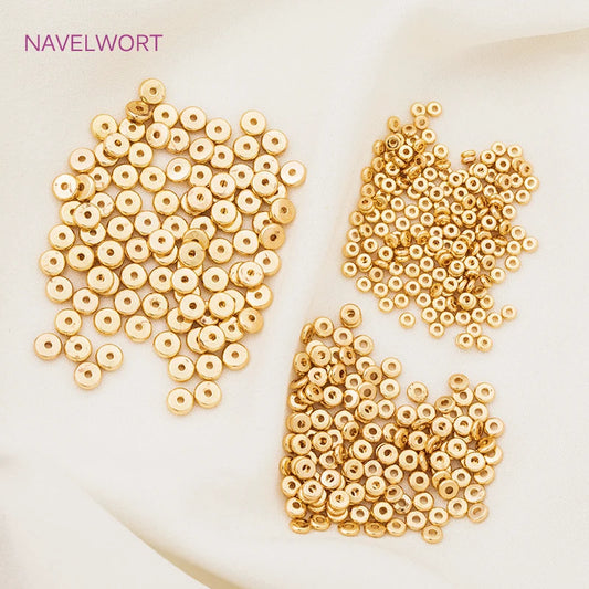 18k Gold Plated Spacer Beads