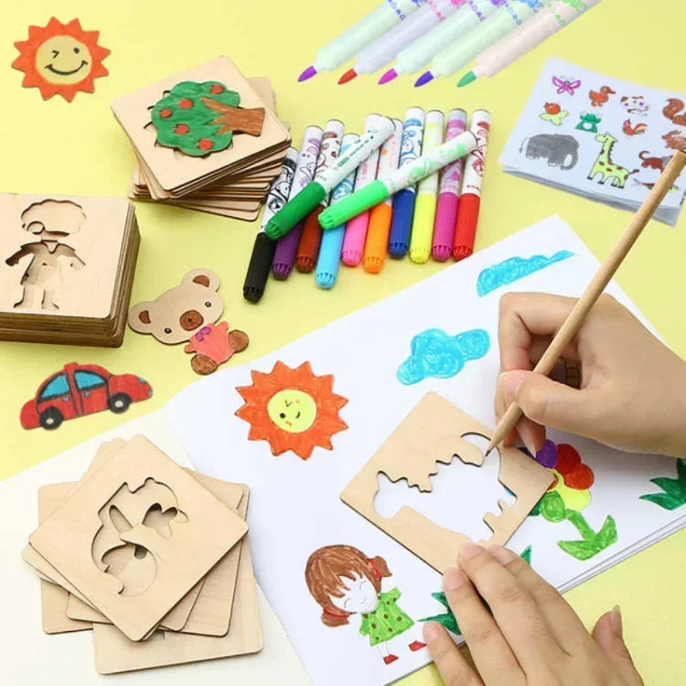 20pcs Montessori Kids Drawing Toys