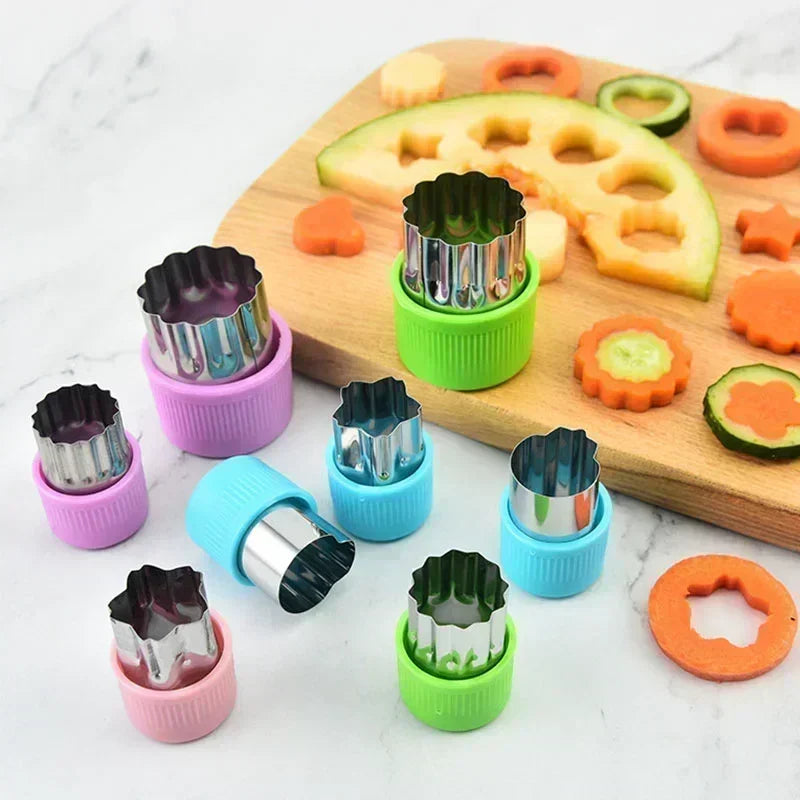 Shape Vegetables Cutter Plastic Handle