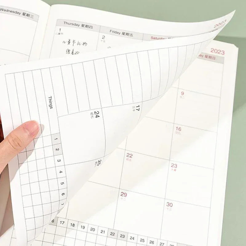 Calendar Planner Notebook 2024