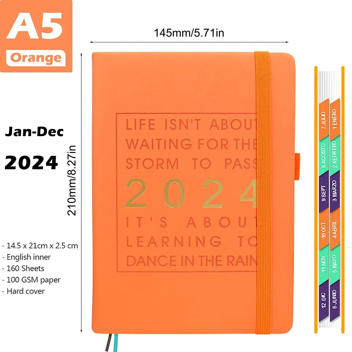 2024 Planner Notebook A5