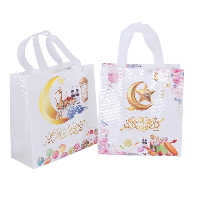 4Pcs Eid Non Woven Gift Bag